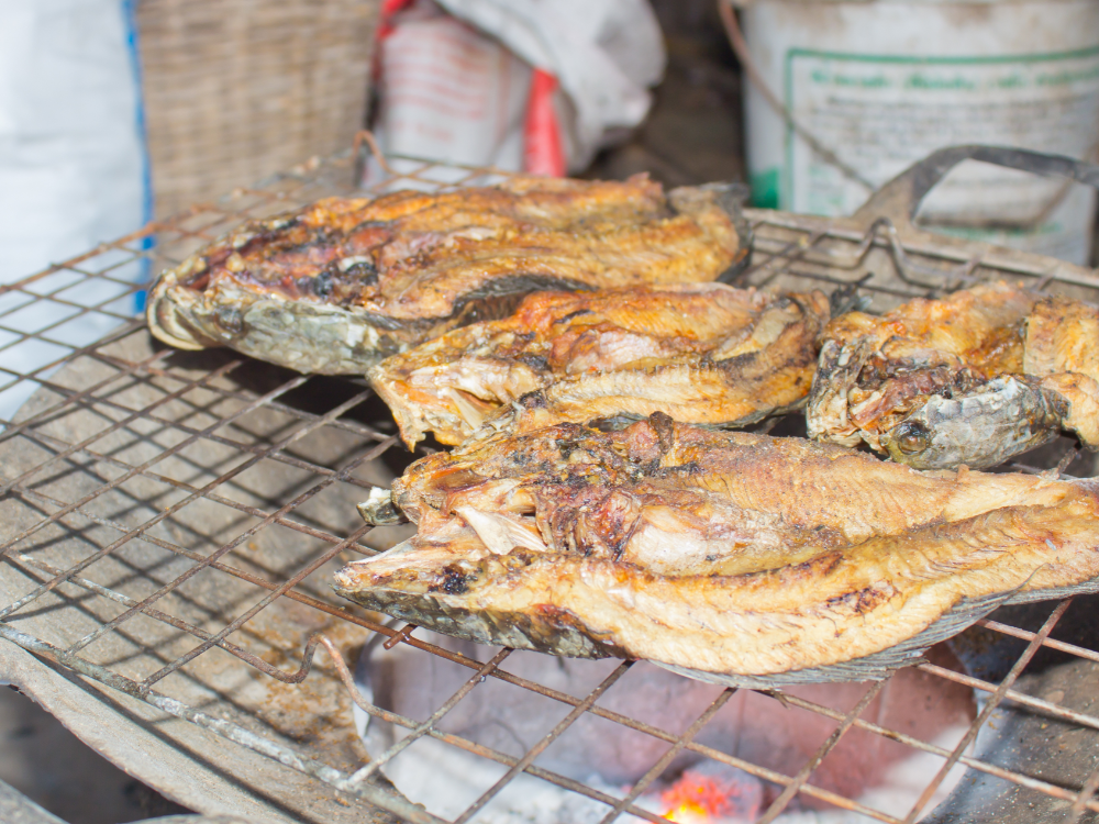 Những món ngon từ khô cá lóc cửng