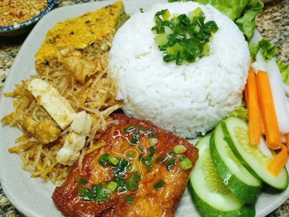 Cơm tấm chay