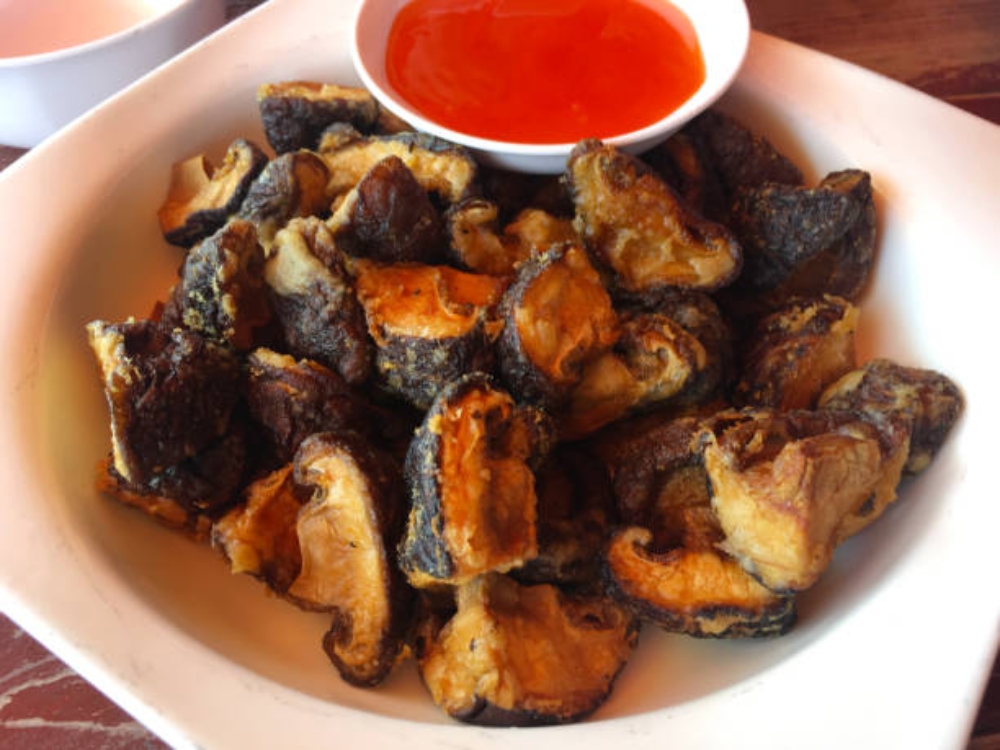 Nẩm rơm chiên xù