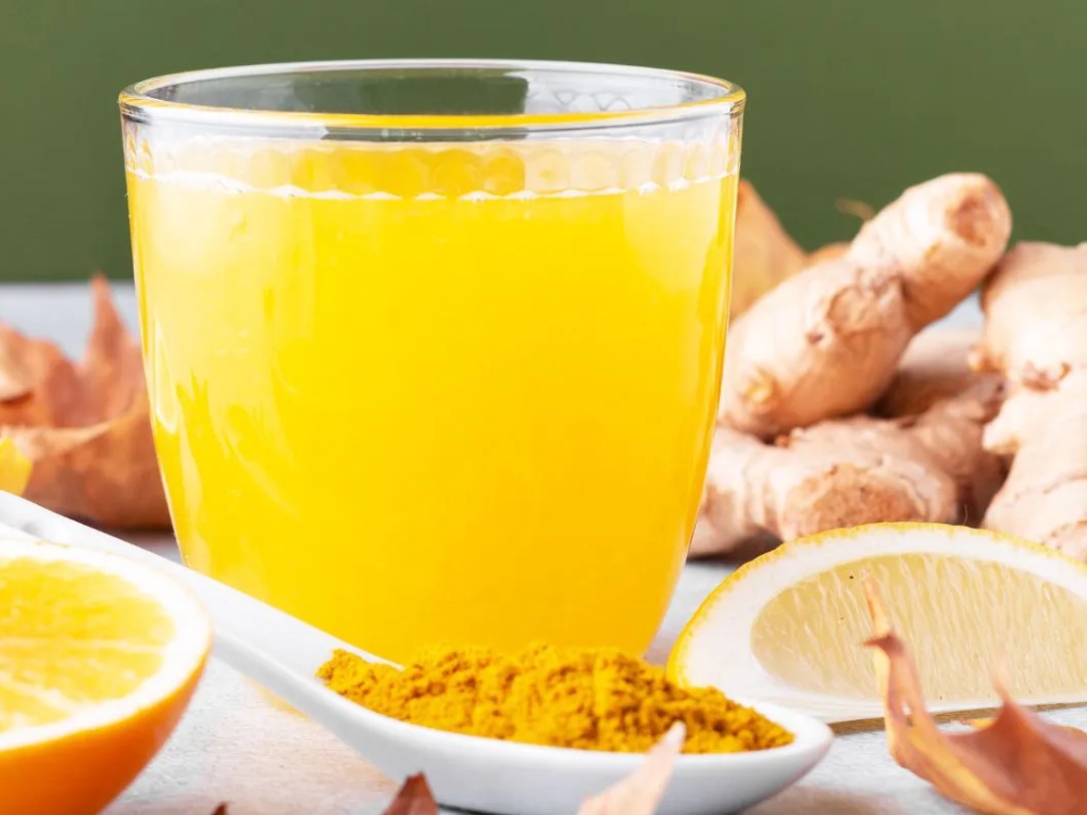 Detox chanh gừng và cam