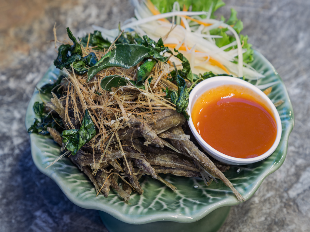Món ngon khô cá chạch