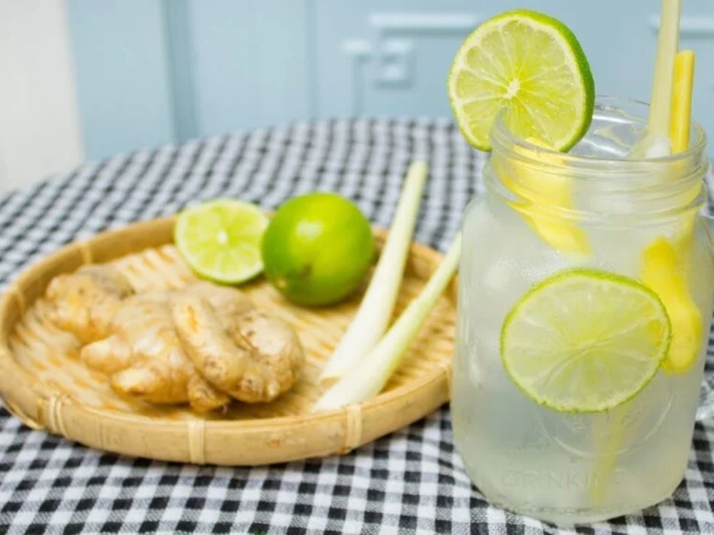 Detox chanh và gừng