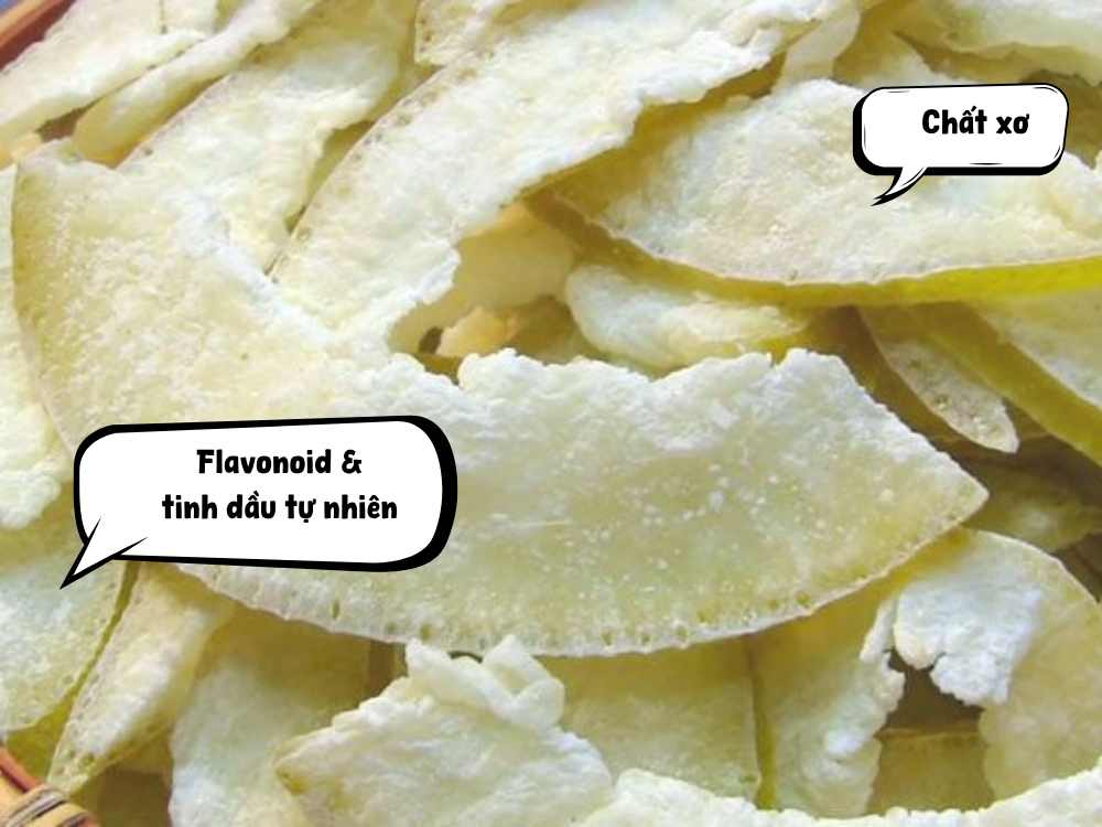 lợi ích mứt vỏ bưởi