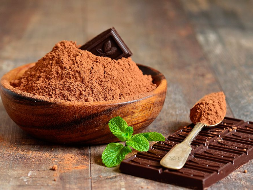 Các phân phân biệt bột cacao nguyên chất và bột cacao pha