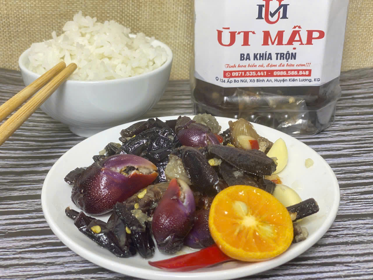 Ba Khía Trộn Út Mập