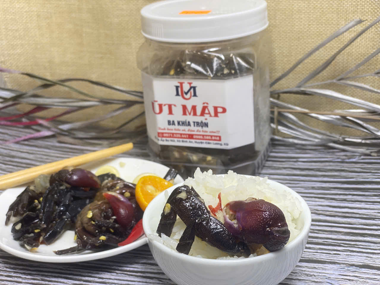 Ba Khía Trộn Út Mập