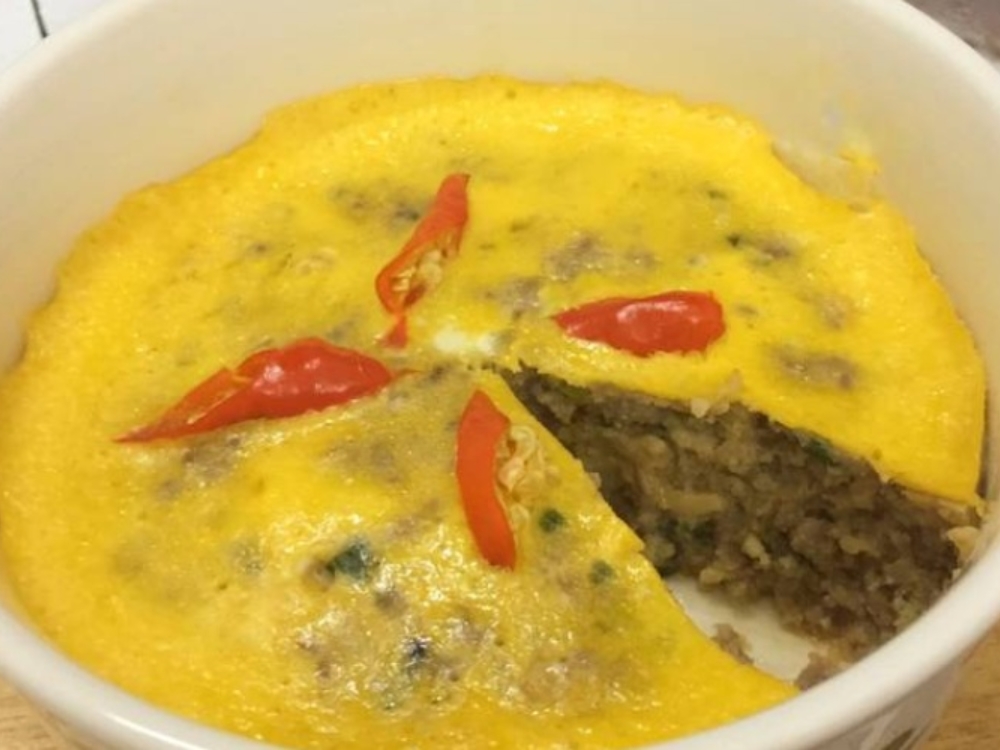 Mắm cá linh chưng