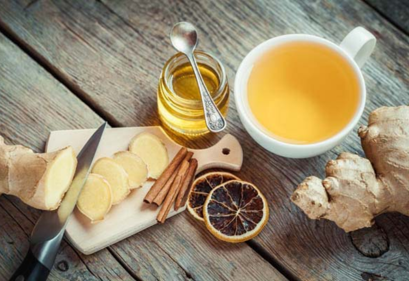 Tác dụng của việc uống nước gừng mật ong